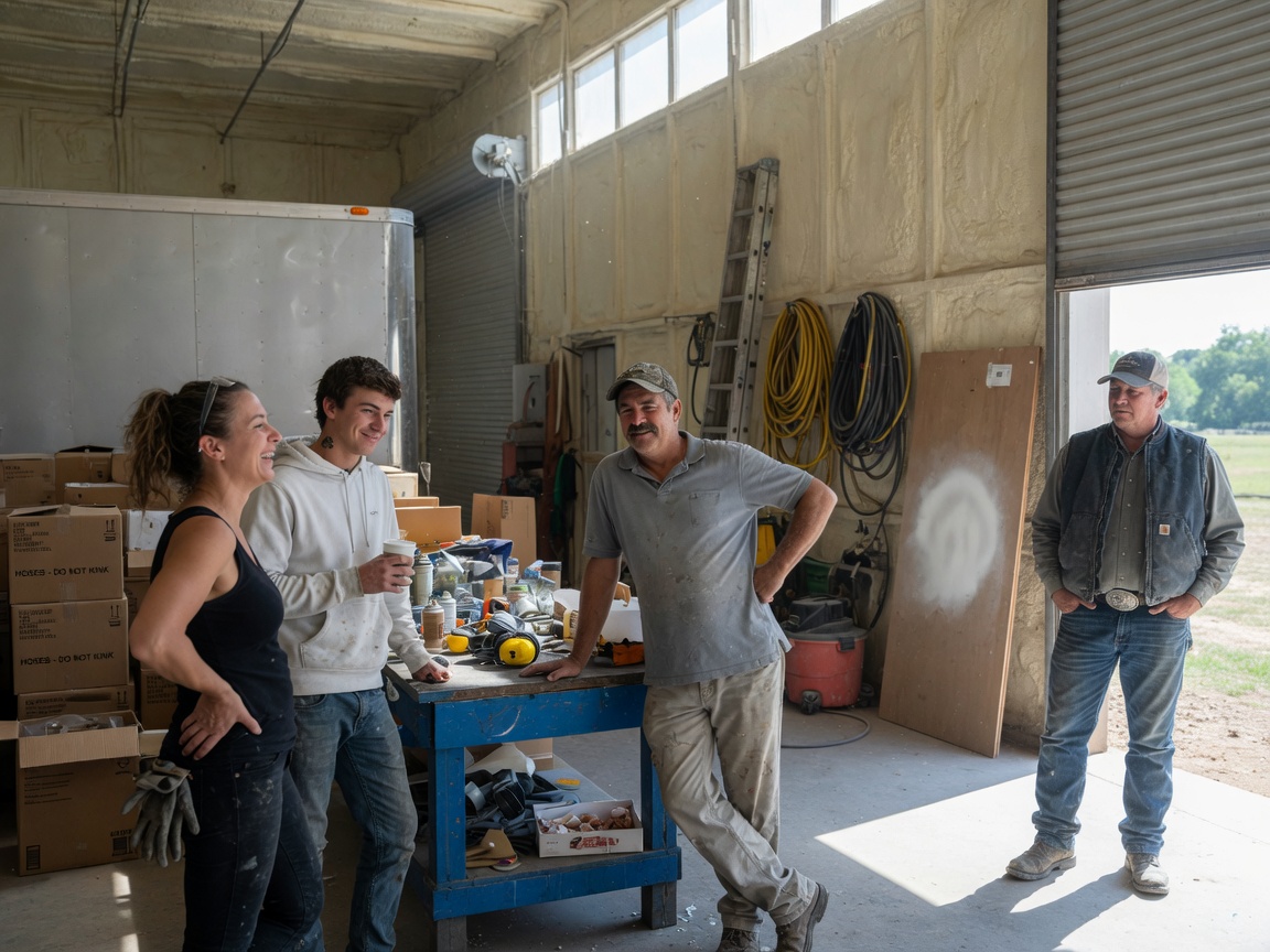 Sand Springs Spray Foam Insulation Heroes — spray foam insulation in Sand Springs