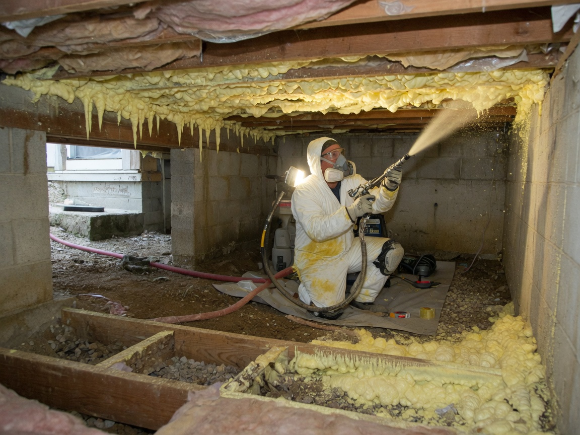 spray foam insulation in Mannford